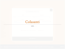 Tablet Screenshot of colasantiaste.com